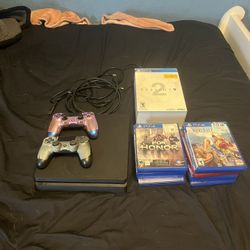 PlayStation 4 And Tons Of Games.