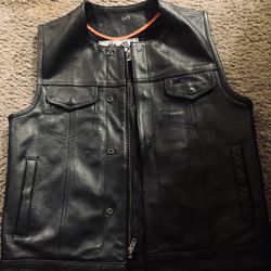 C.T.R Zion UTAH Genuine LEATHER MOTORCYCLE JACKET 