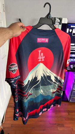 Dodgers Japanese heritage night jersey  XL