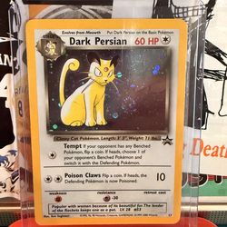 Pokemon Cards / Near Mint Holo Dark Persia / Vintage
