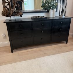 Black dresser