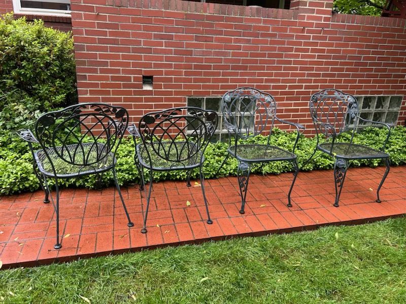 Wrought Iron Patio Table And Chairs