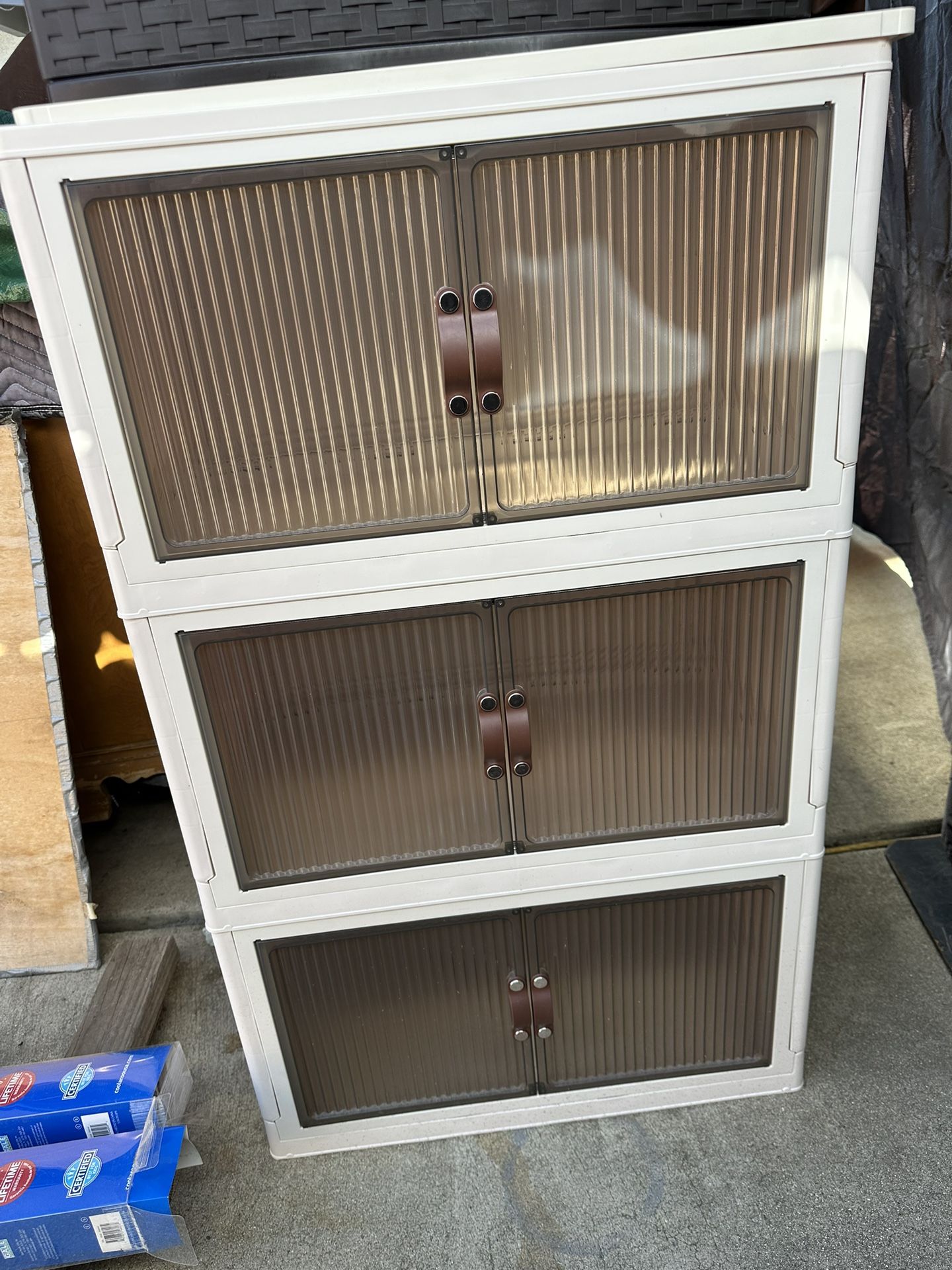 Plastic Cabinets Drawers Storage