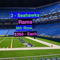 Seahawks Rams Tickets 