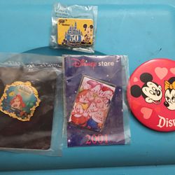 Disney, Mickey Mouse Pins Anniversary / Commemorative & Keychains $40 OBO 