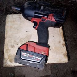 Milwaukee Impact Drill With M18 Battery