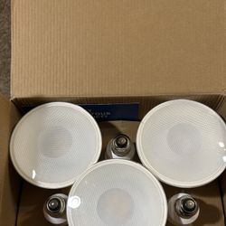 Flood Light Plus, 1800 LM Waterproof PAR38 LED Bulb, Dusk-Dawn, 15Watt =120W Eq.