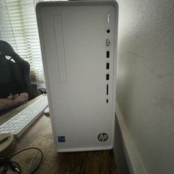Hp Pavilion Desktop Tower, Monitor, Keyboard, And Mouse
