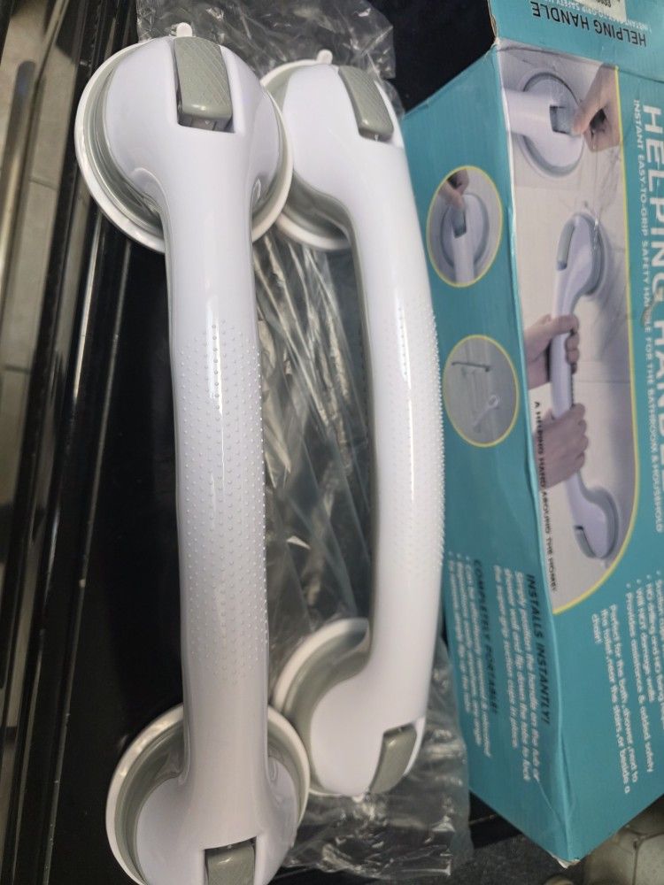 Helping Handle Strong Suction Cup Easy Grip Safety Shower Support Handle