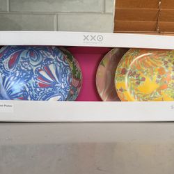 Lilly Pulitzer for Target Appetizer Plates – Set of 4 – New  – 2015