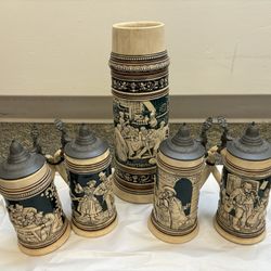 Vintage German Beer Stein 