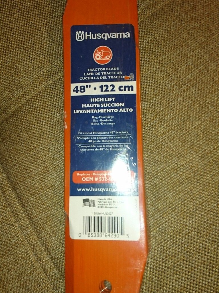 Lawn Tractor Blades (set of 3, $40) Brand New