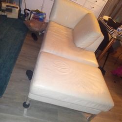 Free White Lather Sectional 