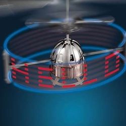 Skywriter UFO Scrolling Message Remote Control Helicopter