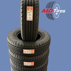 225-75-16 LT Goodyear Wrangler (6 Tires)