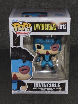 Funko Pop Invincible Battle Damaged Blue Suit #1912 Vinyl Figure