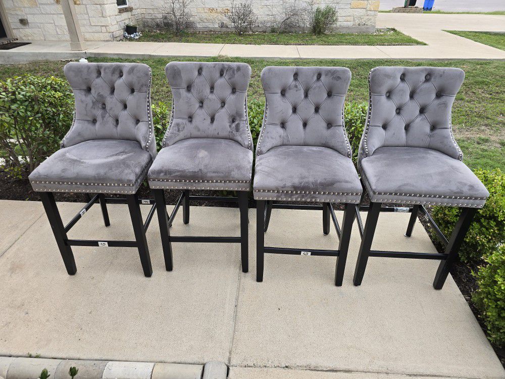 Grey HIGH Chairs