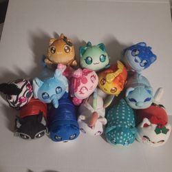 Lot of 13 APHMAU Plush Toys