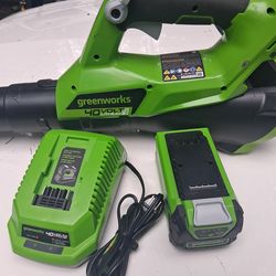 Greenworks blower