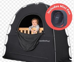 SlumberPod Blackout Canopy with Fan, Portable Baby Sleep Tent