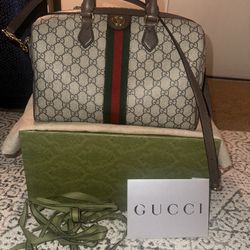 Ophidia Gucci Medium Top Handle Bag