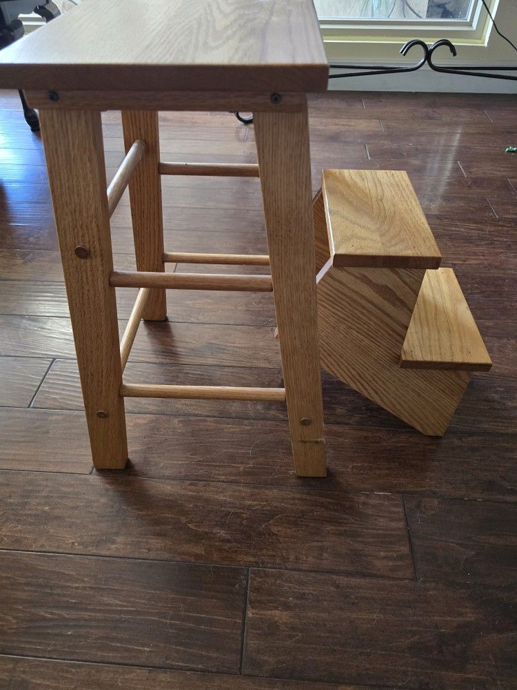 Wooden Step Stool
