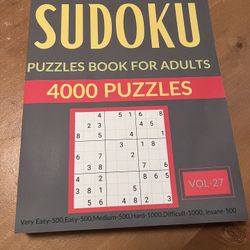 Sudoku Puzzle Book