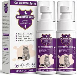 Brand new 2 Pack Cat Deterrent Spray for Furniture