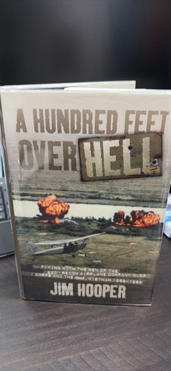 A Hundred Feet Over Hell, by Jim Hooper, with signed bookplate