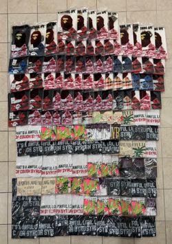 ❌SOLD❌Bape & ALOCS Awful Lot Of Cough Syrup T-Shirts