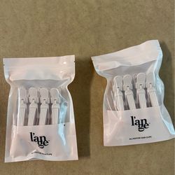 2 packs of 4L’ANGE  ALLIGATOR HAIR CLIPS/ New