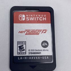 Need For Speed Hot Pursuit Remastered Nintendo Switch Game 