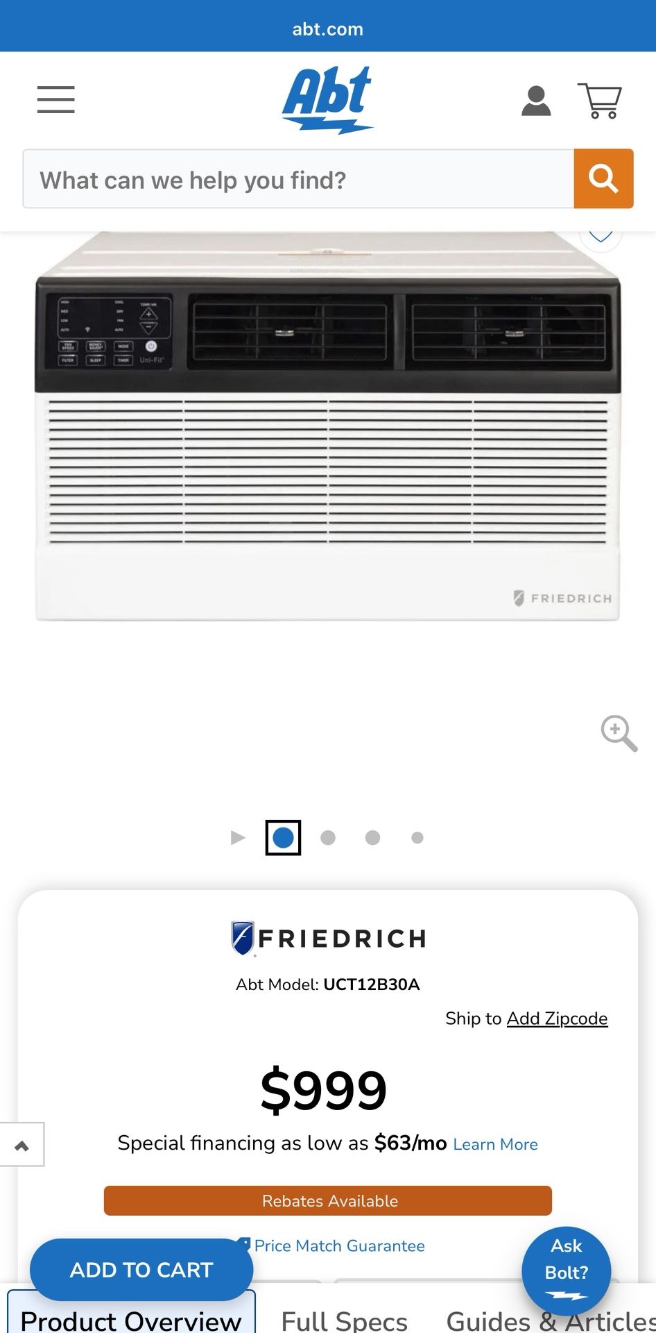 Friedrich Air Conditioner