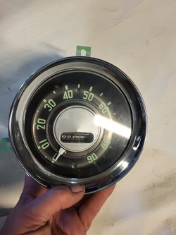 1954 55 Chevy Truck Speedo.