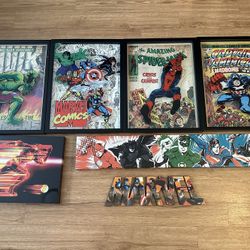 Marvel/DC Wall Decor