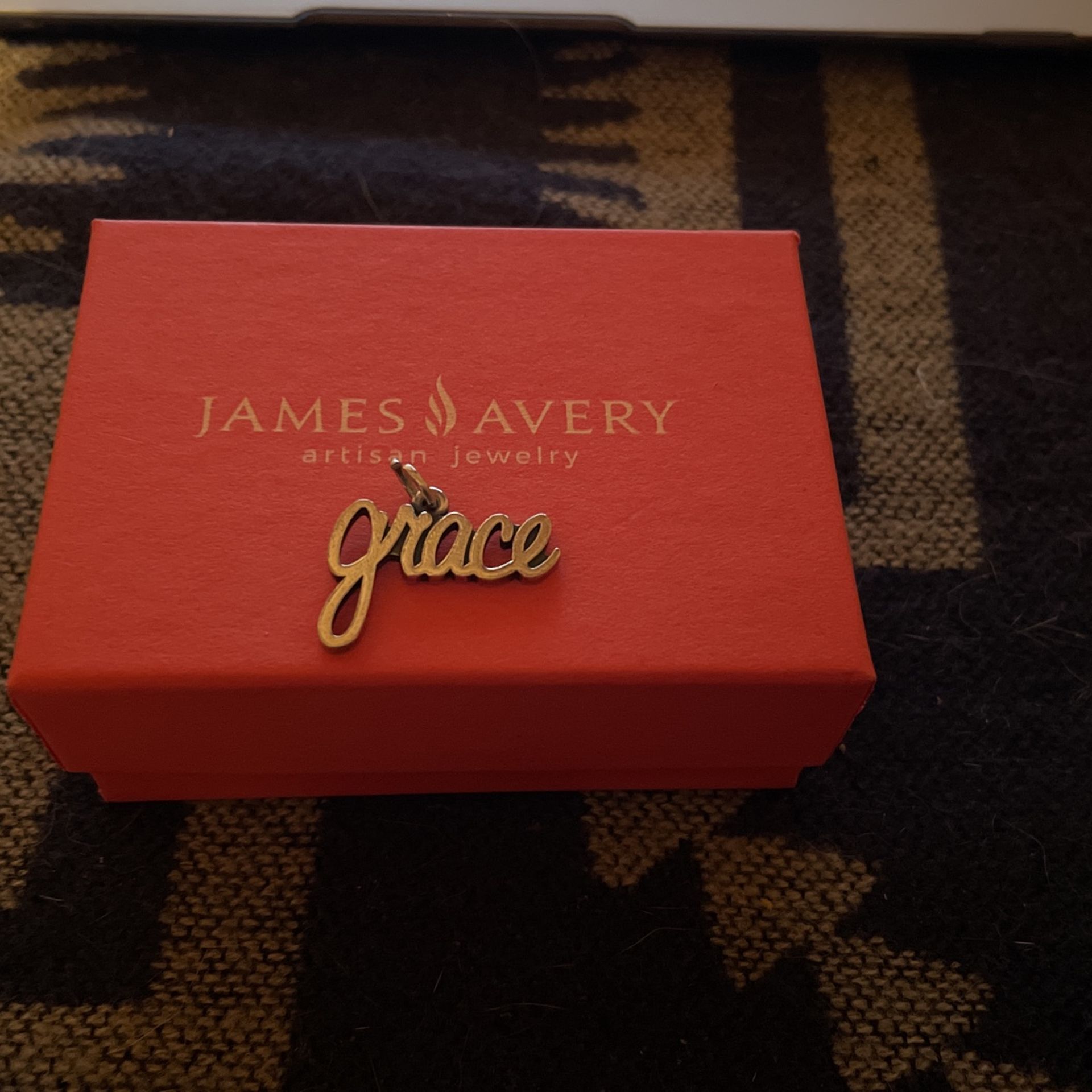 Retired James Avery “Grace” Charm