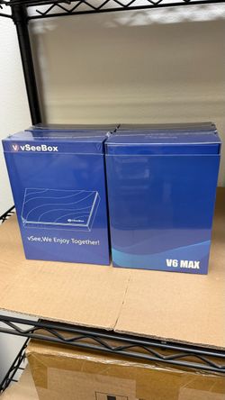 vSeeBox V6 Max Reliable WiFi TV Media Box 4K WiFi Rialto | Home Theater Ready | $0 Down Options | New | Streaming Device | V6Max10