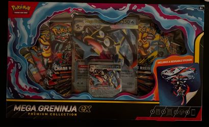 Pokemon Mega Greninja EX box