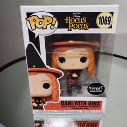 BRAND NEW HOCUS POCUS FUNKO DANI WITH BINX