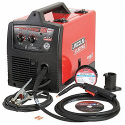 Weld-Pak 180 Amp MIG Flux-Core Wire Feed Welder, 230V, Aluminum Welder with Spool Gun Sold Separately
