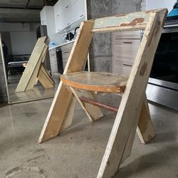 Custom Oak Sitting Chair