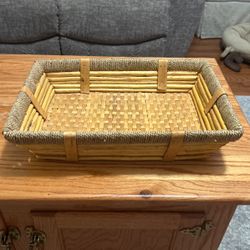 Pretty !Bamboo Basket !!!