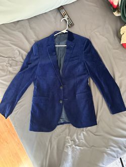 Blue Suede Jacket