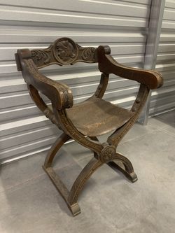 Antique Savonarola (Scissor) Chair