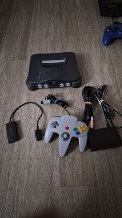 Nintendo 64 flawless console, all cords, controller, and  a HDMI adapter so it can easily be played on modern television