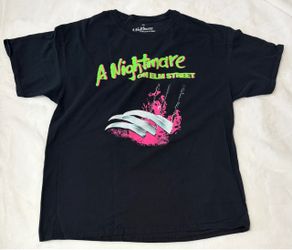 A Nightmare On Elm Street Graphic Tee - Size XL Horror Tshirt