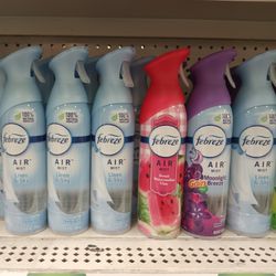 Febreeze FRESHENERS Air Mist Variety Of Scents & Some Limited Edition