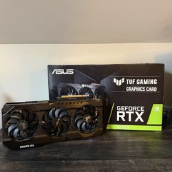 ASUS TUF Gaming NVIDIA GeForce RTX 3070 Ti OC Edition Graphics Card (PCIe 4.0, 8GB GDDR6X, HDMI 2.1,