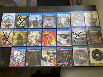 PS5 + PS4 + PS3 Games