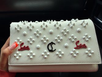 Brand new white “Christian Louboution bag “